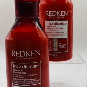Redken Frizz Dismiss Shampoo and Conditioner - Red
